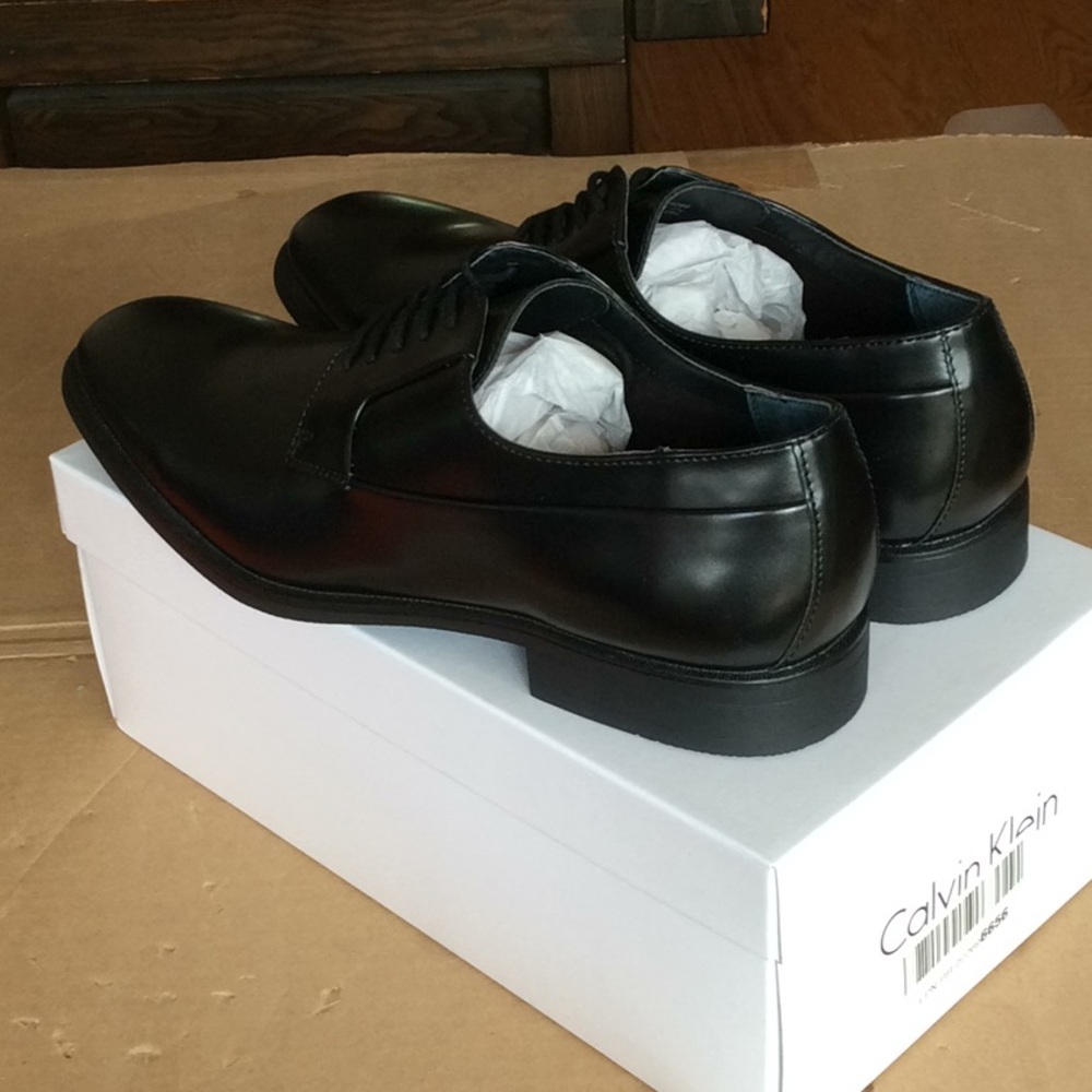 Calvin Klein Edison Smooth Black Loafer - Picture 4 of 6